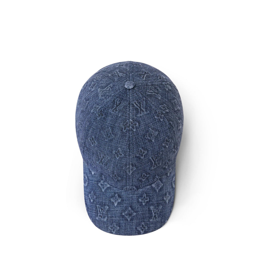 Washed Monogram Ghost Cap