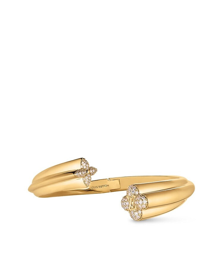 LV Flower Comet Cuff
