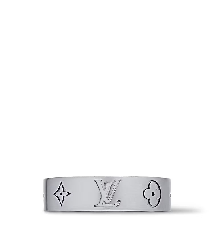 LV Mosaic Thin Ring