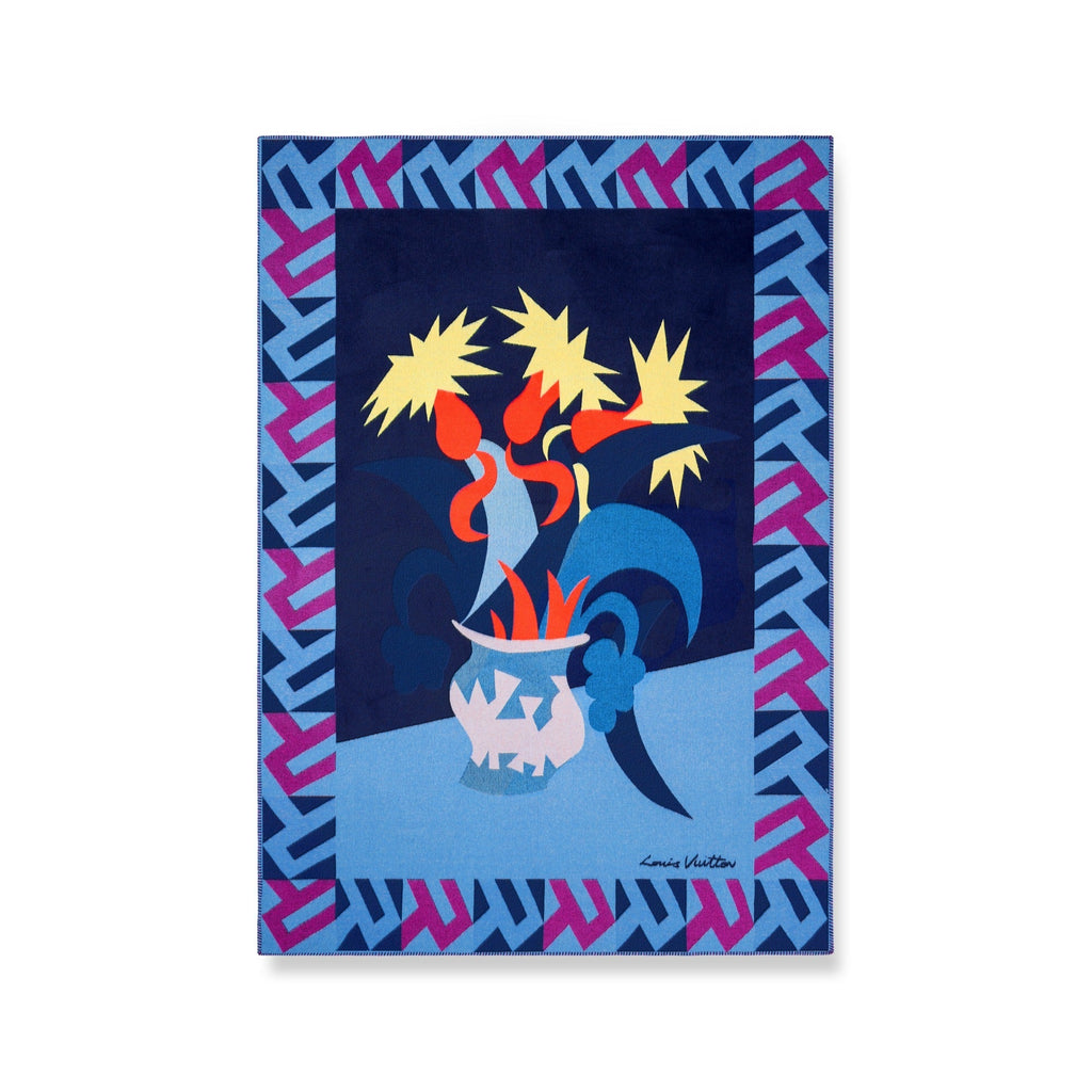 Animali Fantastici Flowers Throw Blanket