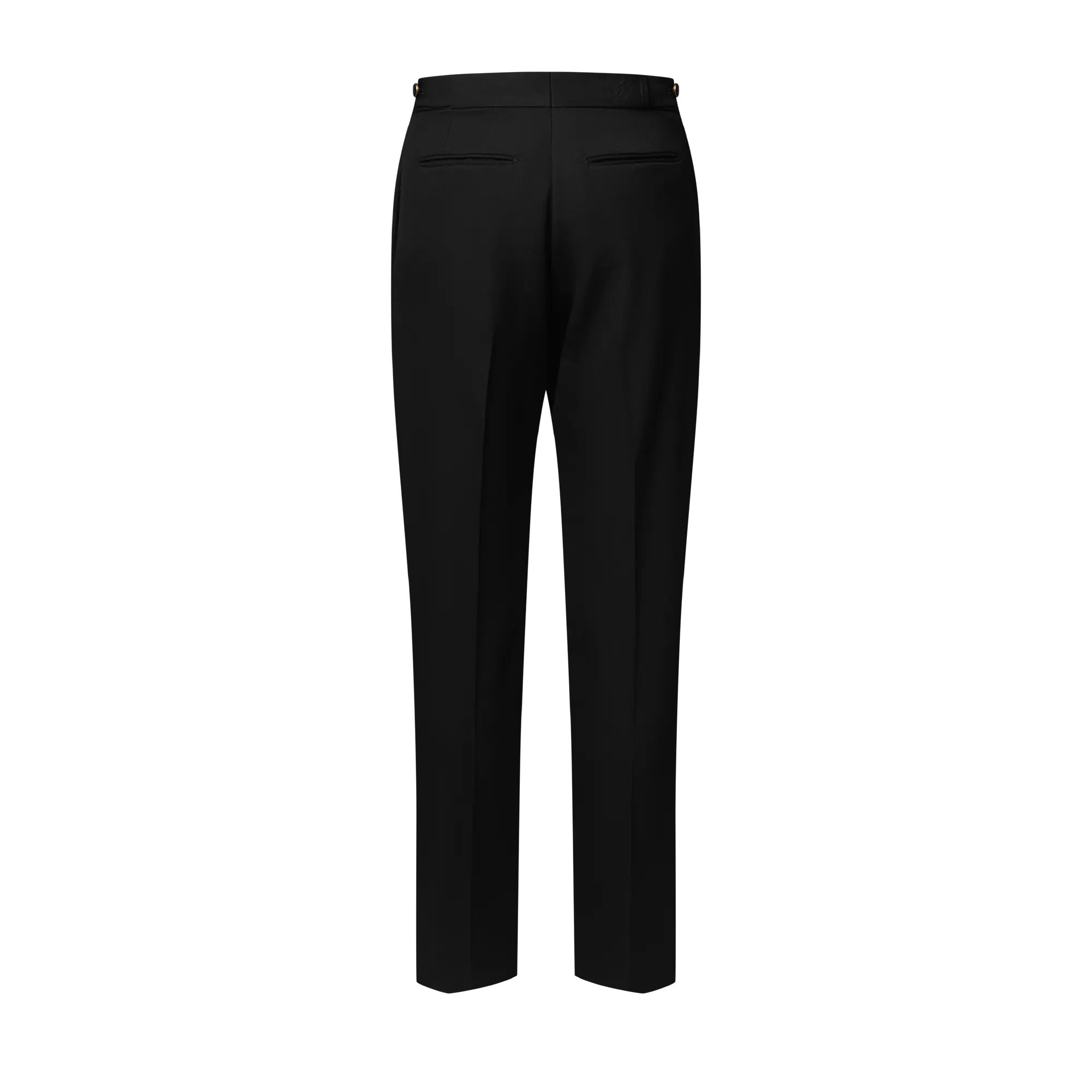 Damier Flock Tuxedo Evening Pants