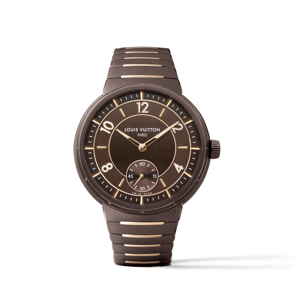 Tambour, Automatic, 40mm, Ceramic and Rose Gold