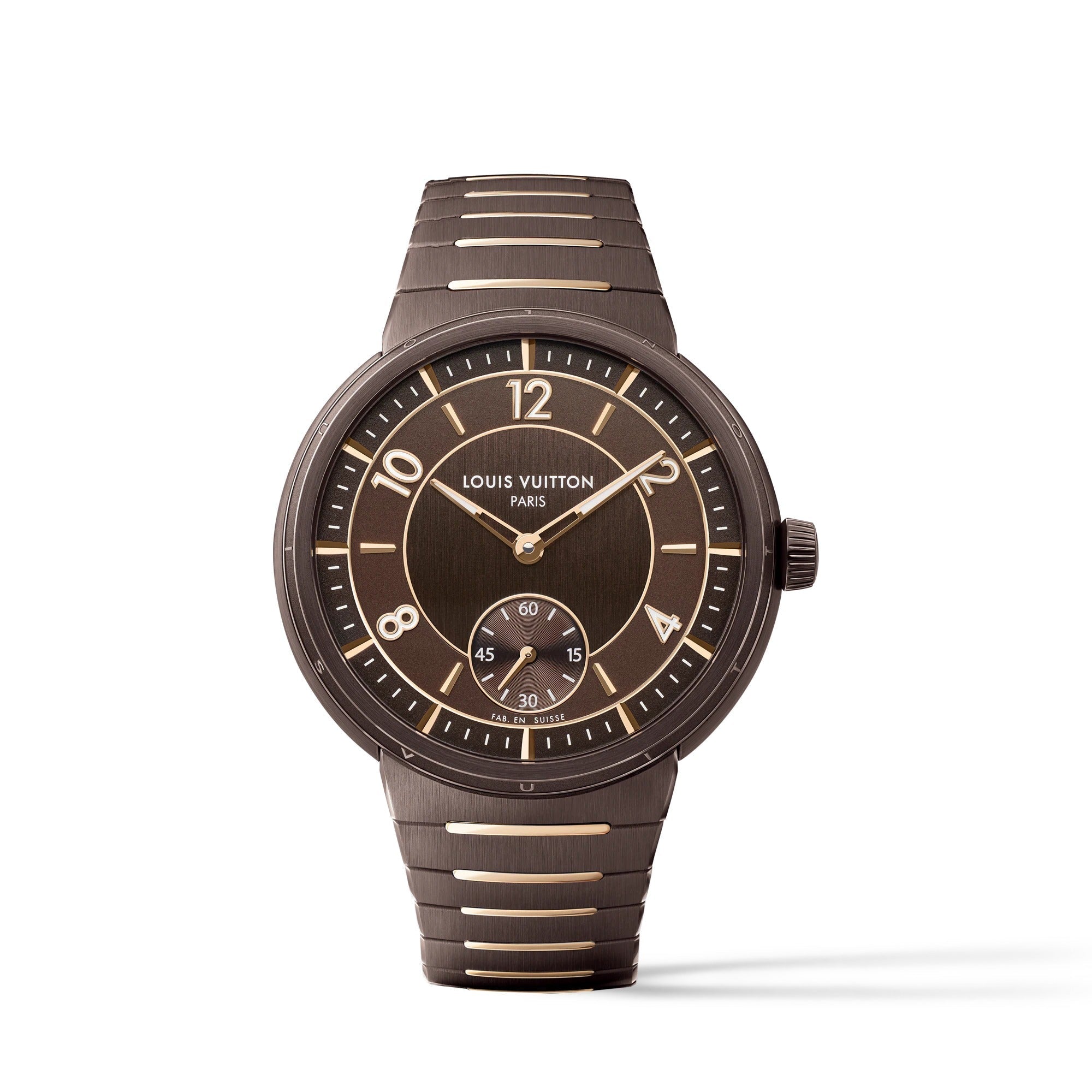 Tambour, Automatic, 40mm, Ceramic and Rose Gold