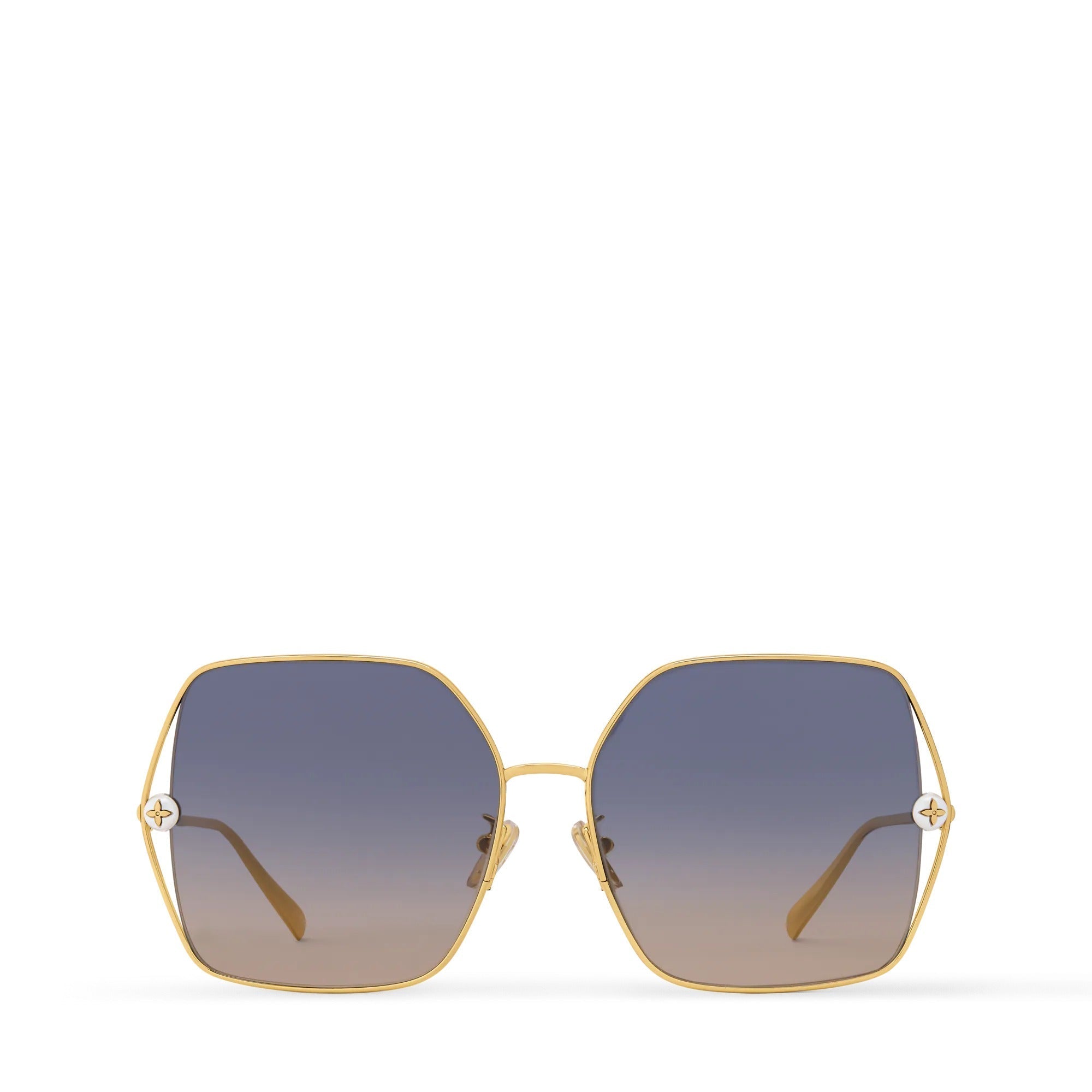 Pearl Twirl Square Sunglasses