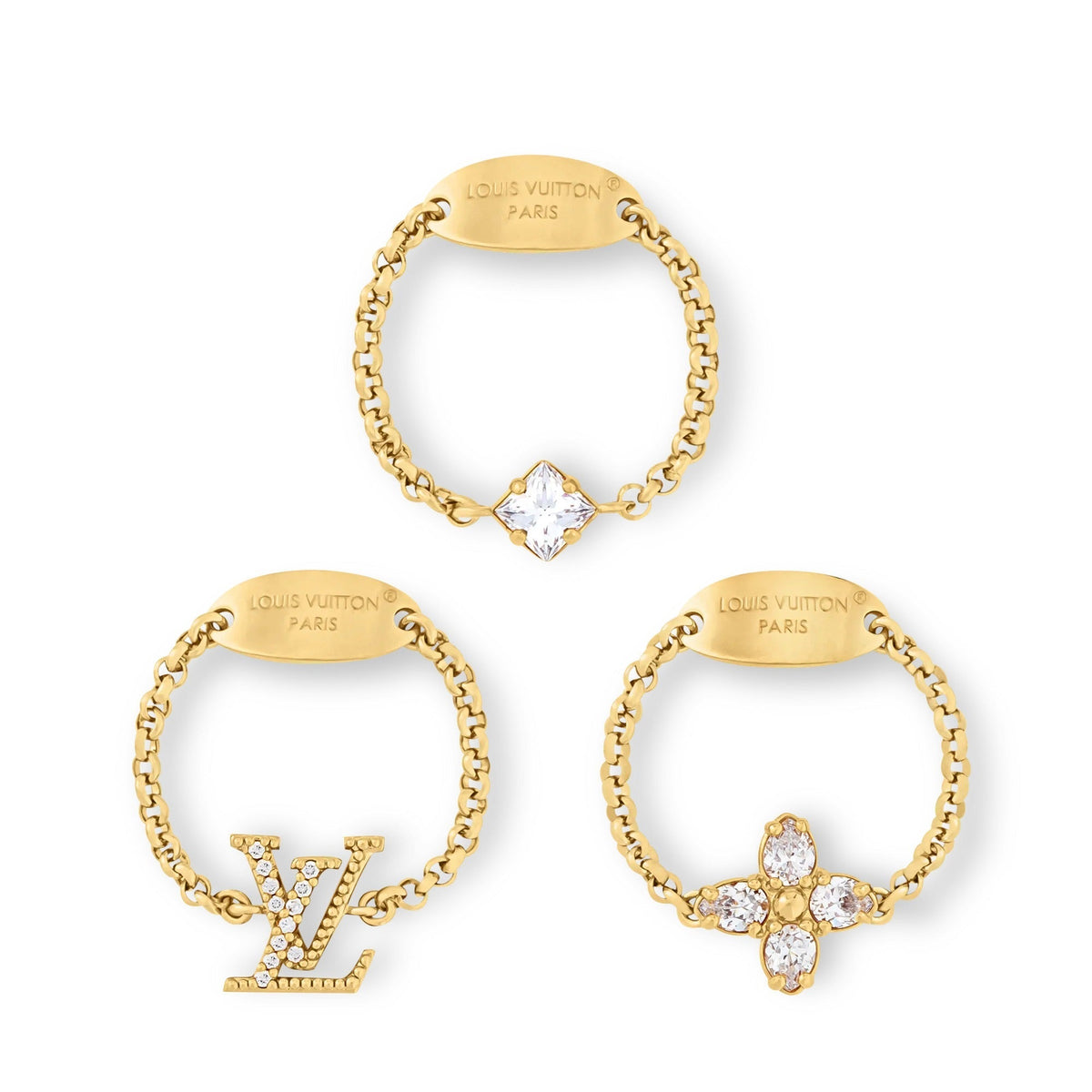 Lady LV Ring Set