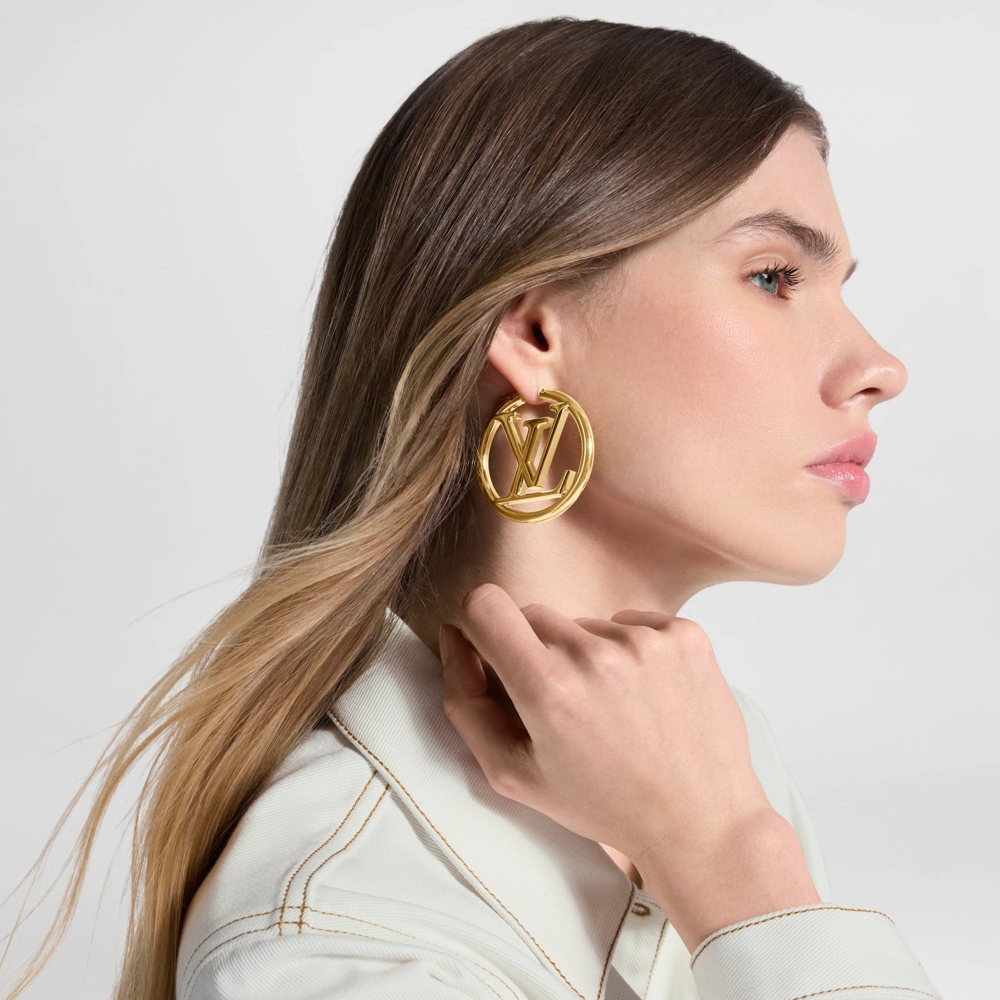 Louise Hoop GM Earrings