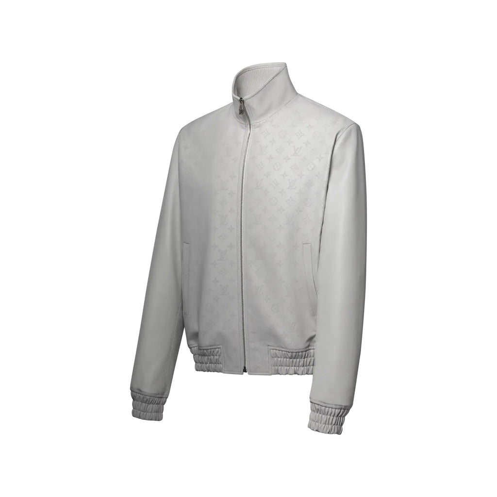 Perforated Monogram Leather Track Top