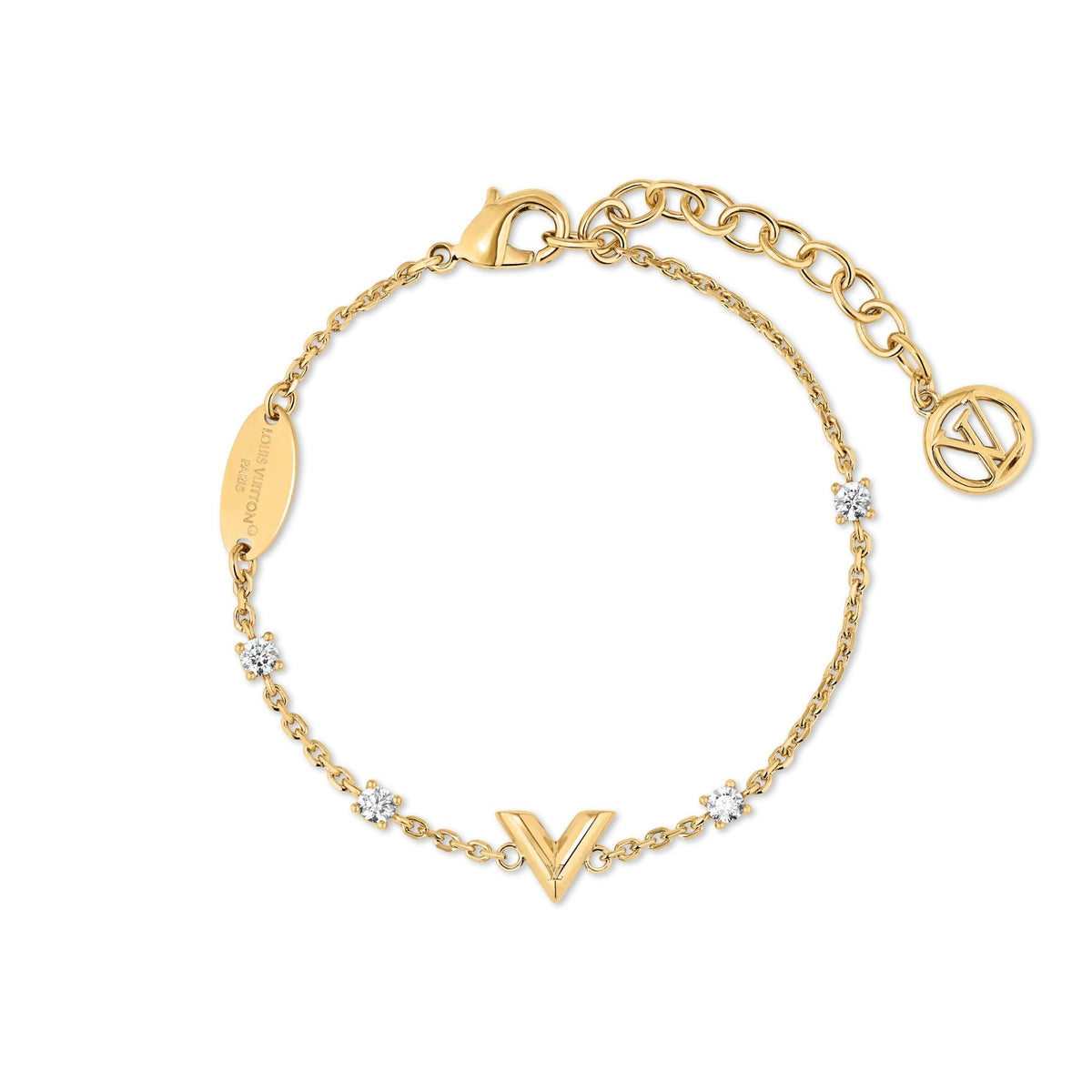 Essential V Strass PM Bracelet