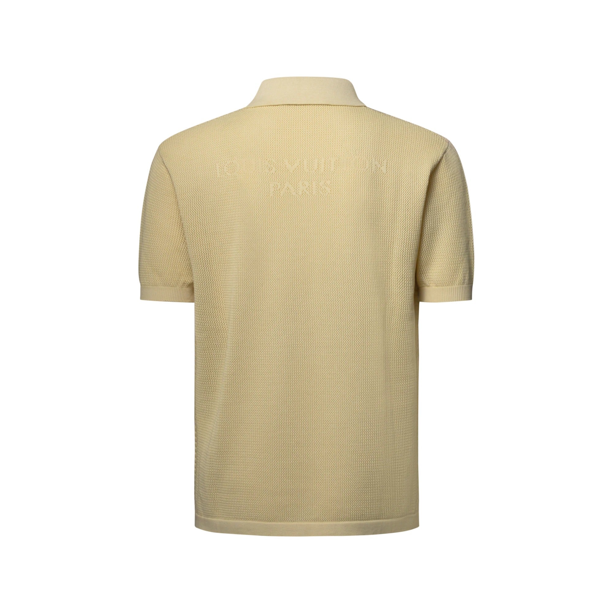Sun-Bleached Short-Sleeved Polo Shirt