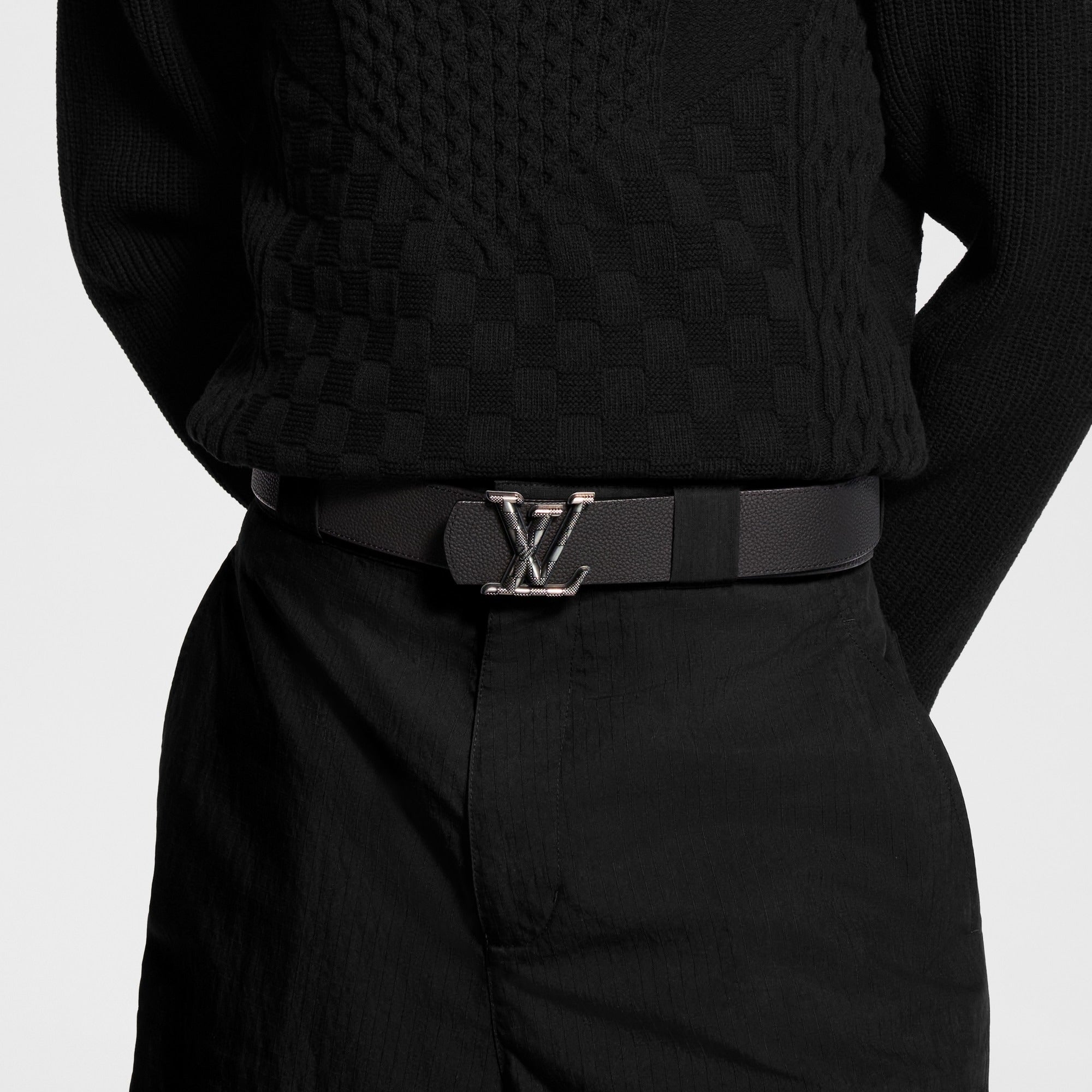 LV Dimension Damier 40mm Reversible Belt