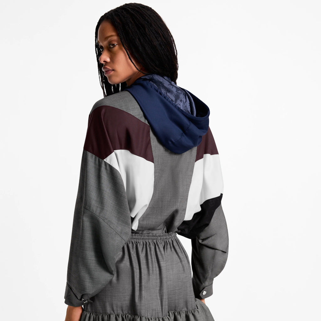 Color-Blocked Windbreaker