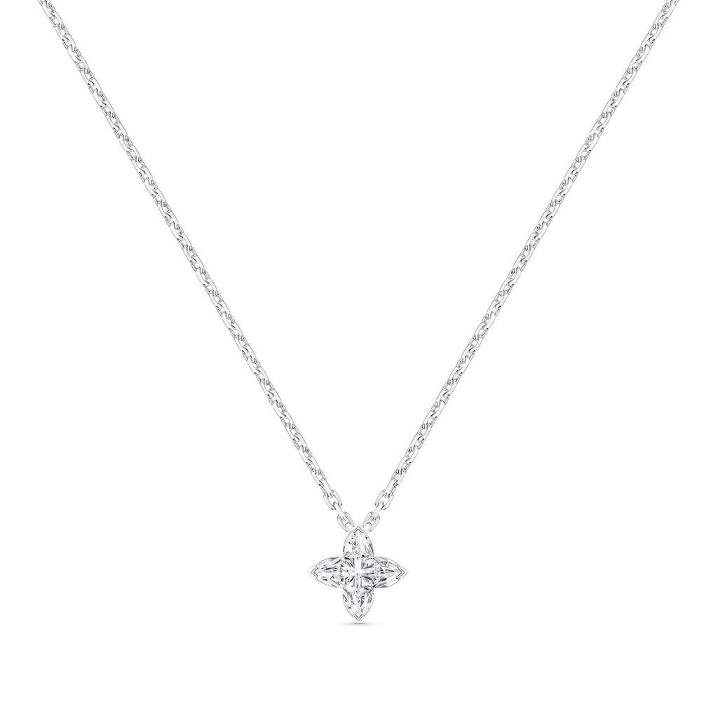 LV Diamonds Pendant, LV Monogram Star cut