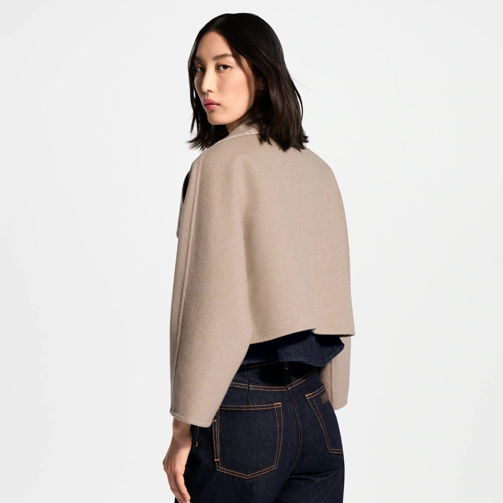 Double Face Cropped Coat