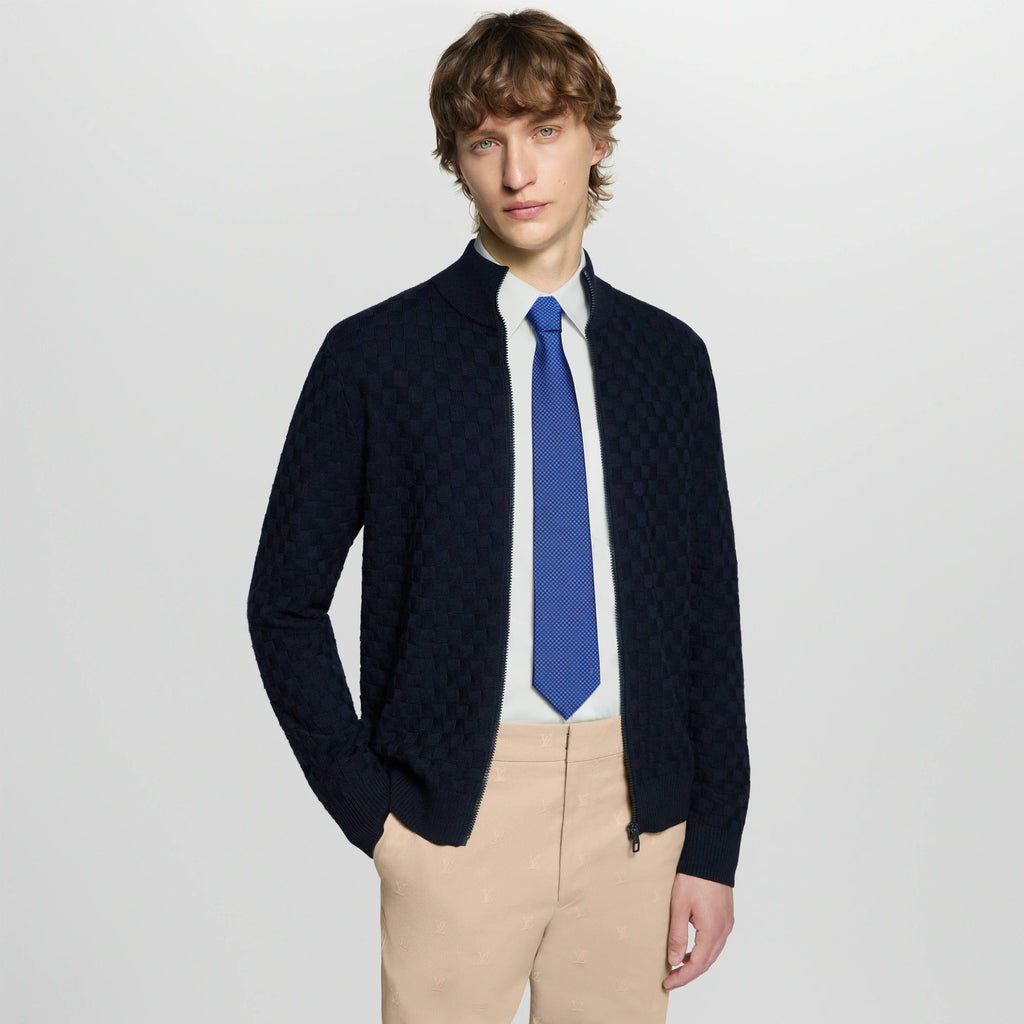 Micro Damier Tie