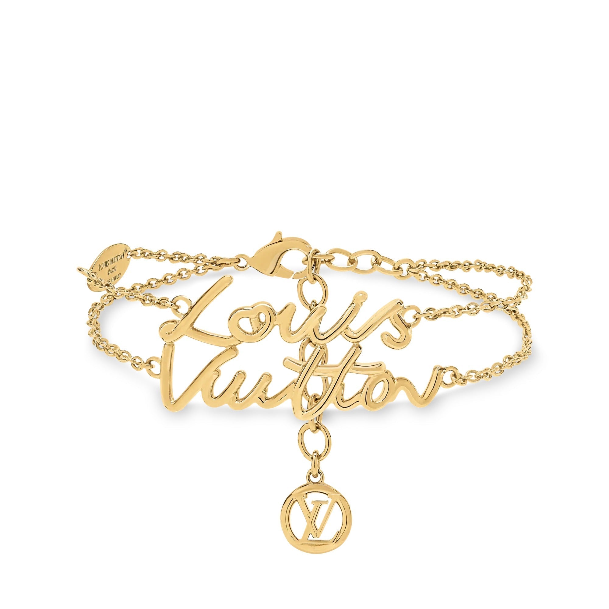 LV Script Bracelet