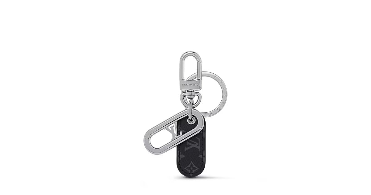 LV Padded Circle Bag Charm And Key Holder