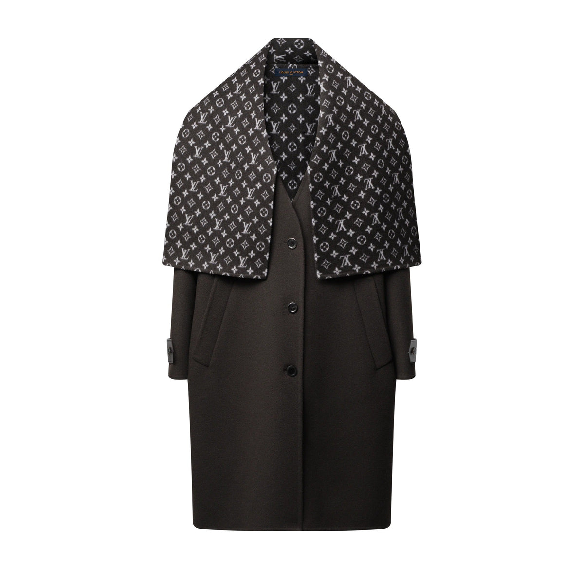 Removable Collar Coat