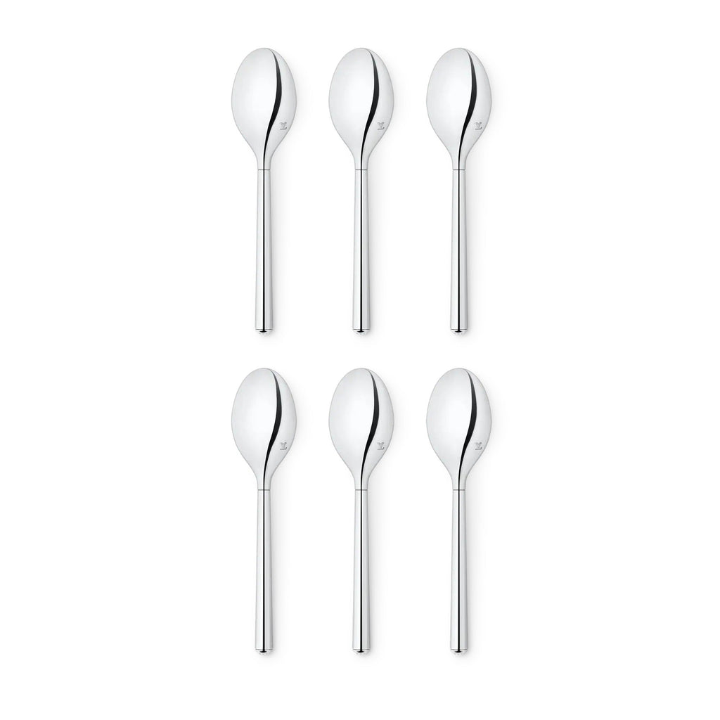 Rivet Set of 6 Espresso Spoon