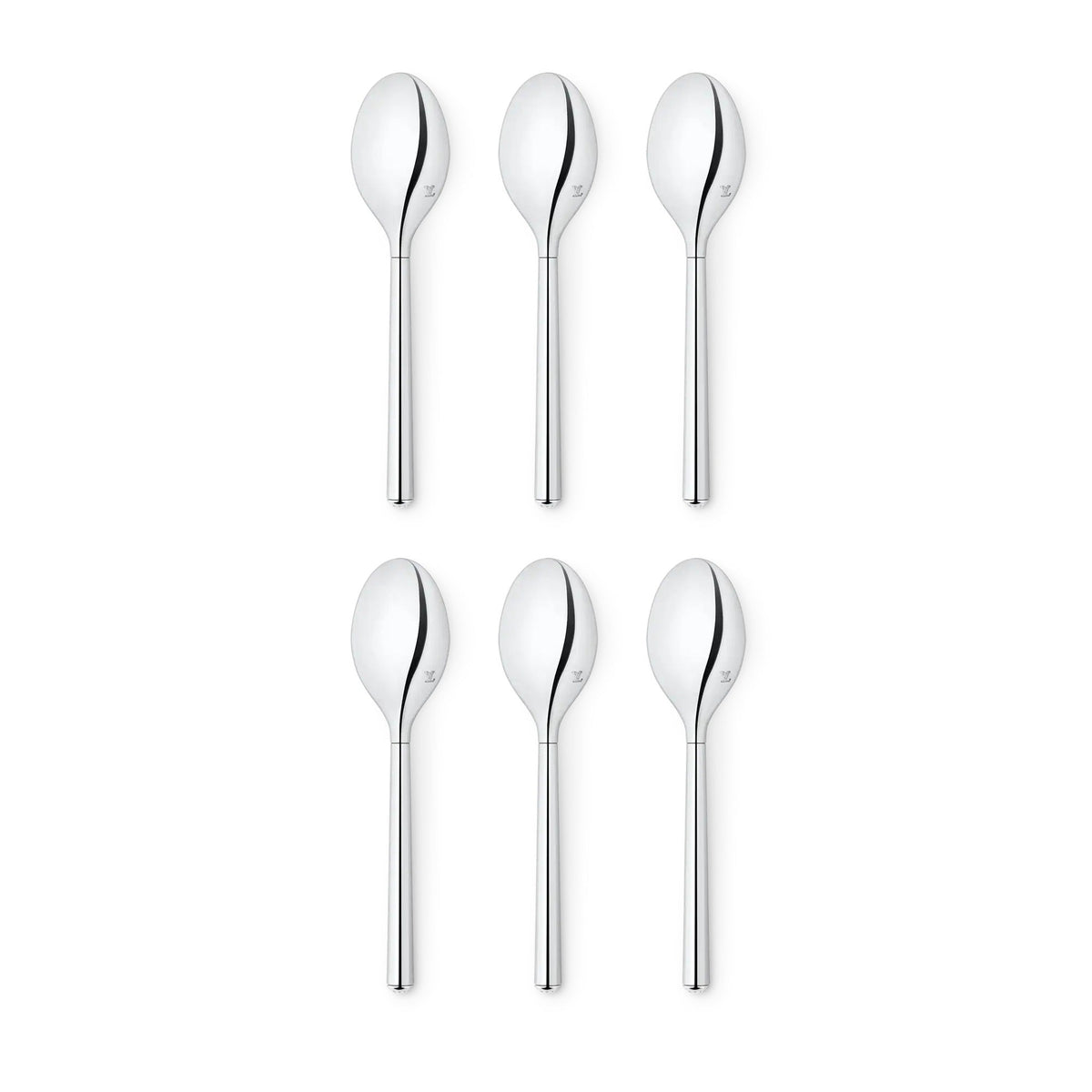 Rivet Set of 6 Espresso Spoon