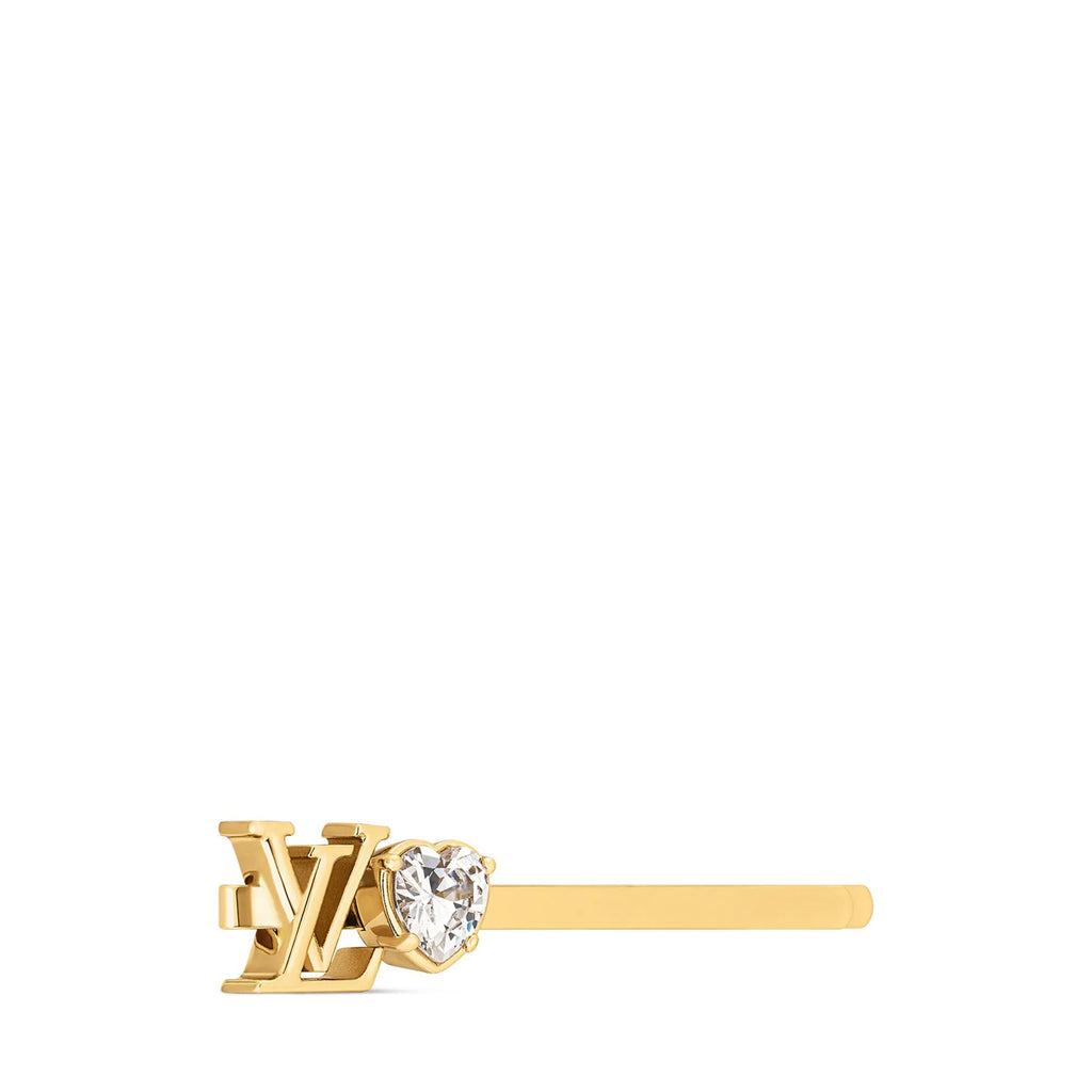 LV Iconic Heart Hairclip
