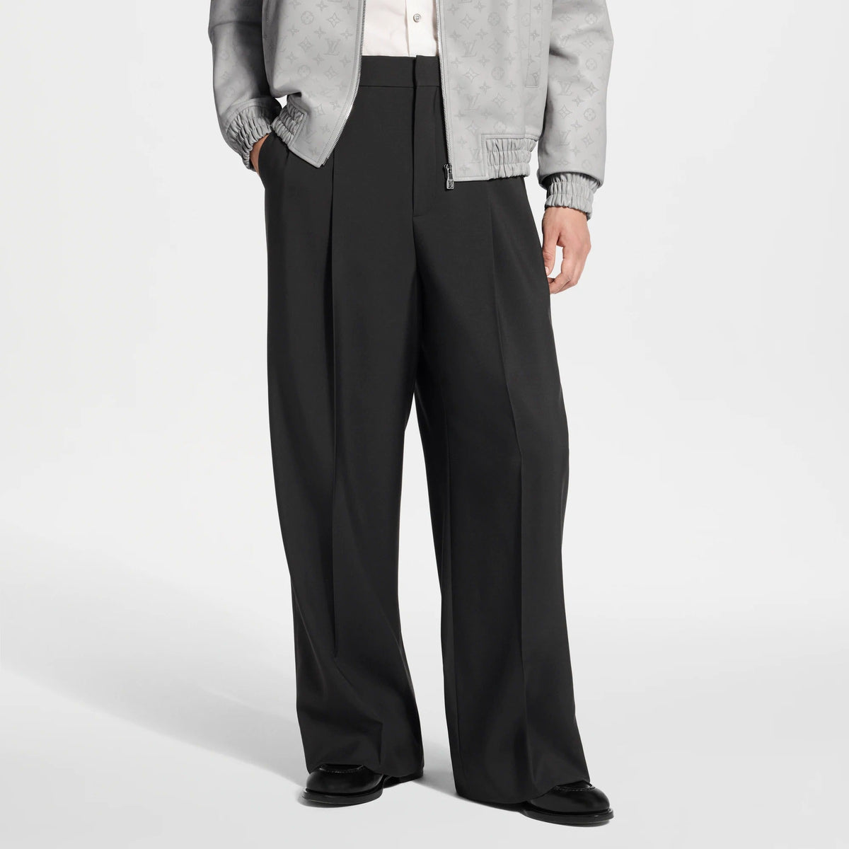 Double-Pleated Pants