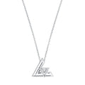 LV Volt One Small Pendant, White Gold And Diamond