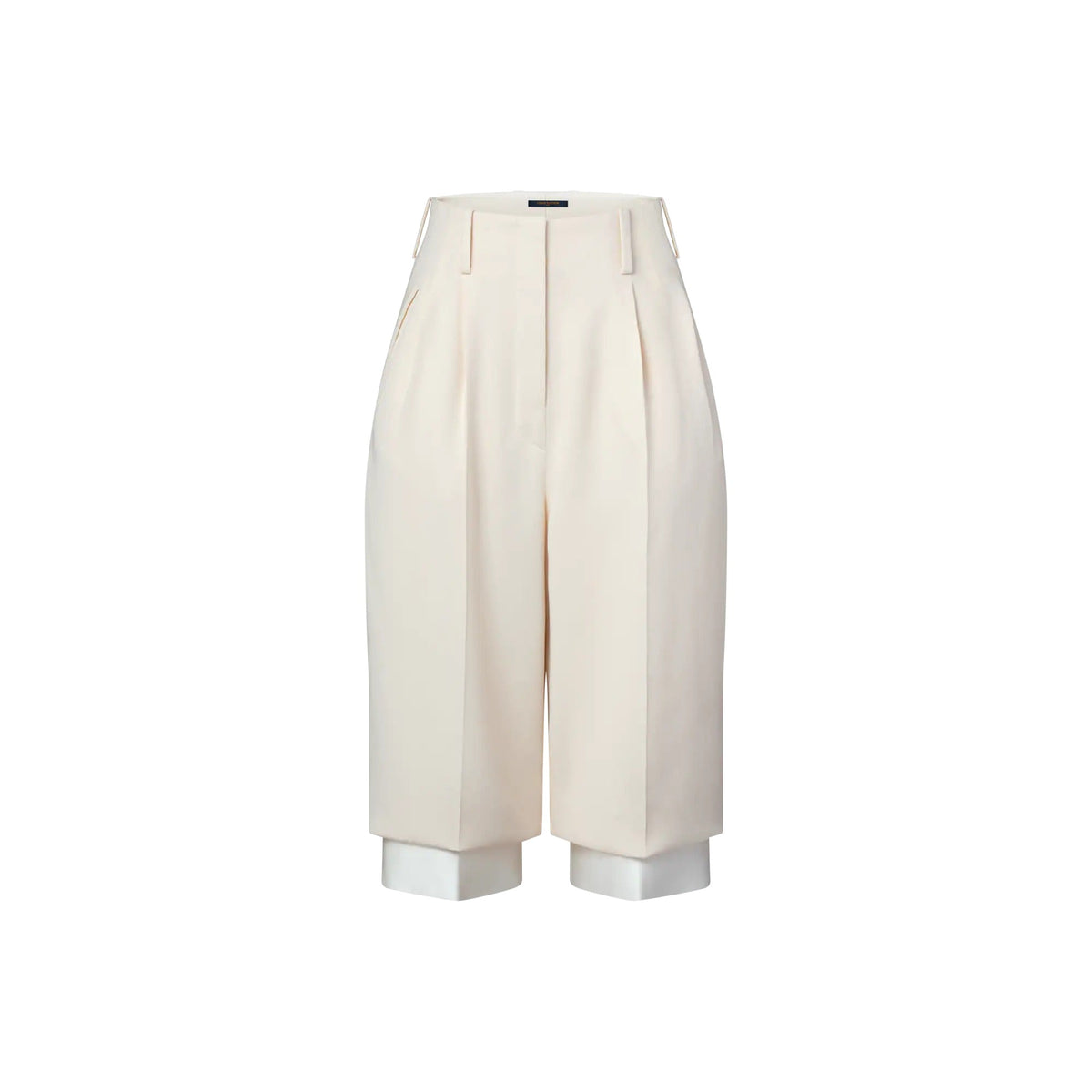 Layered Tailored Bermuda Shorts