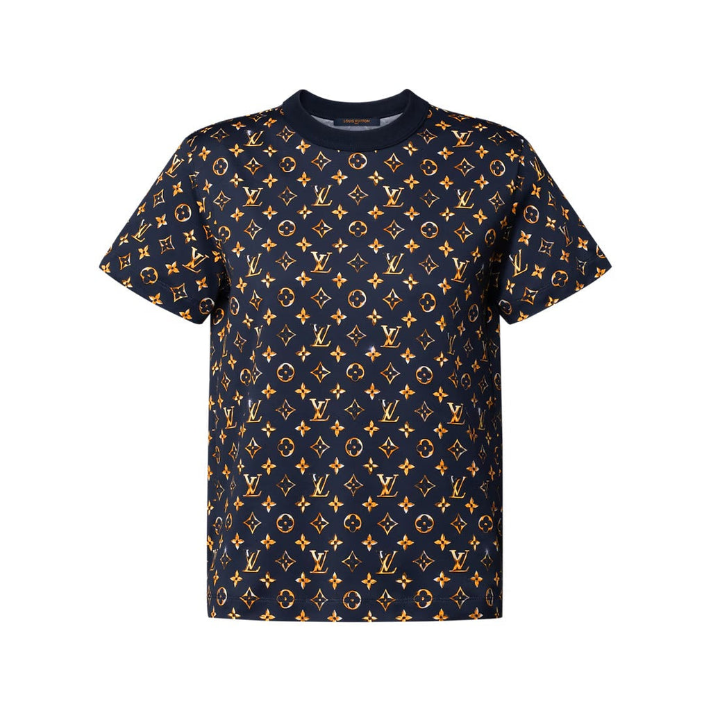 Chrome Monogram Print T-Shirt