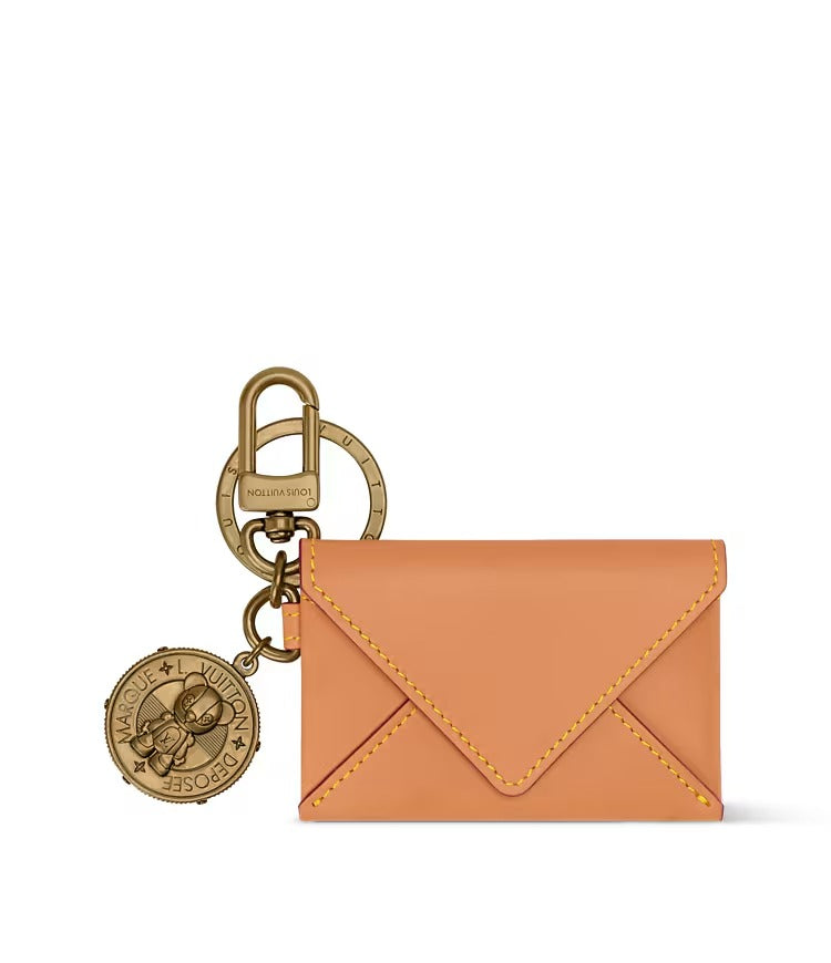 LV Envelope Key Holder and Bag Charm