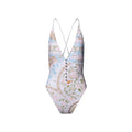 Flower Foulard Swimsuit
