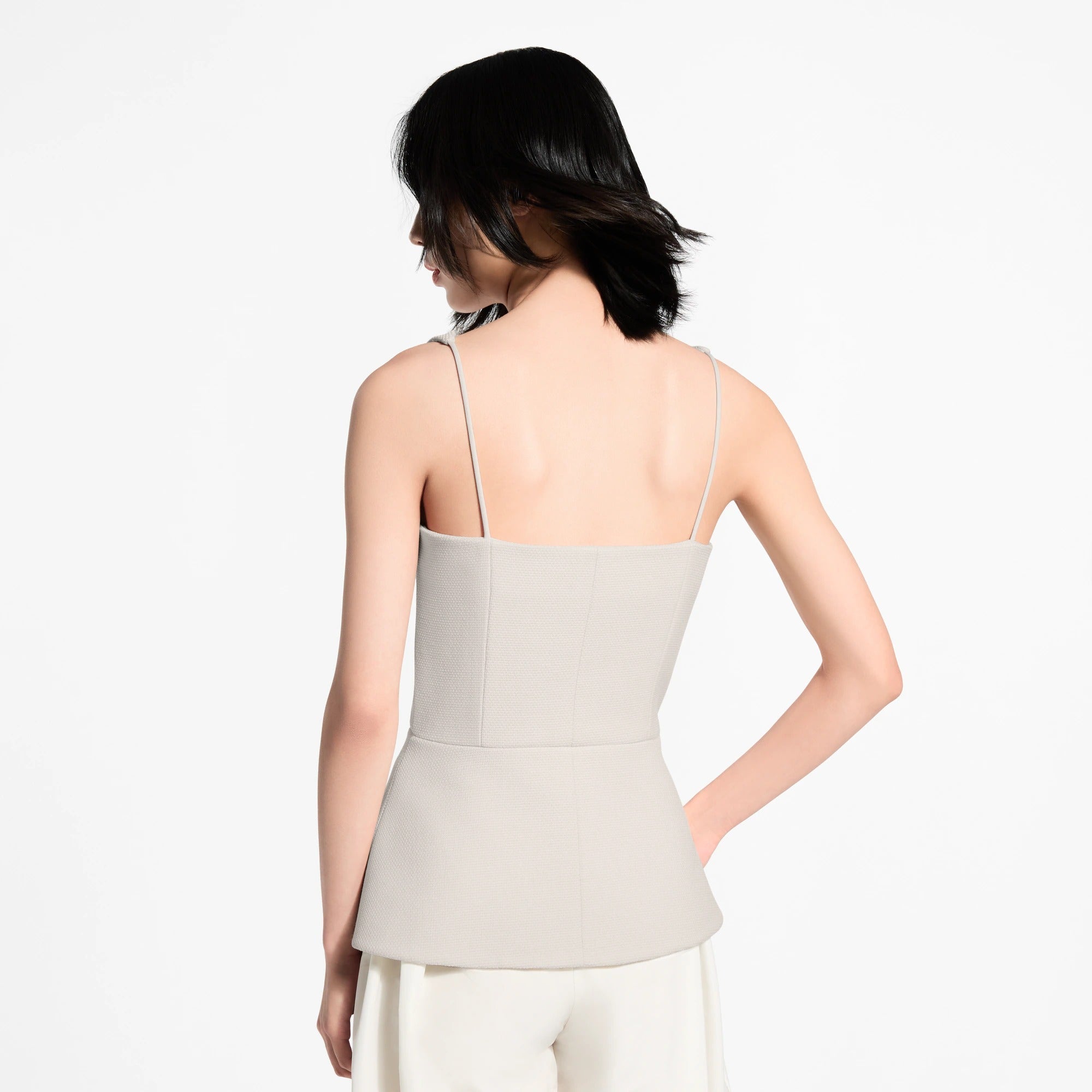 Cut-Out Waistcoat Top