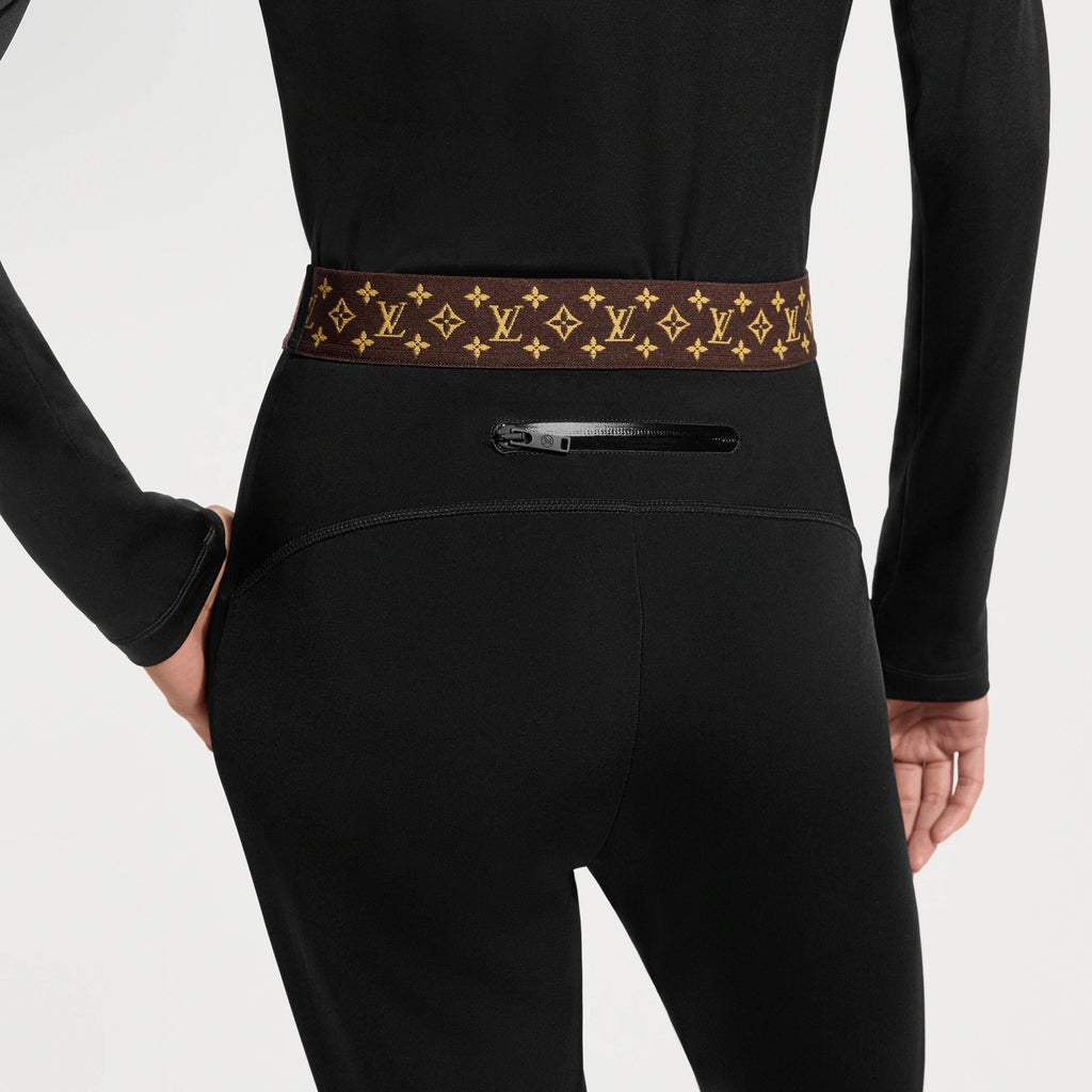 Monogram Accent Leggings