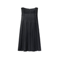 Pleated Square Neck Babydoll Dress