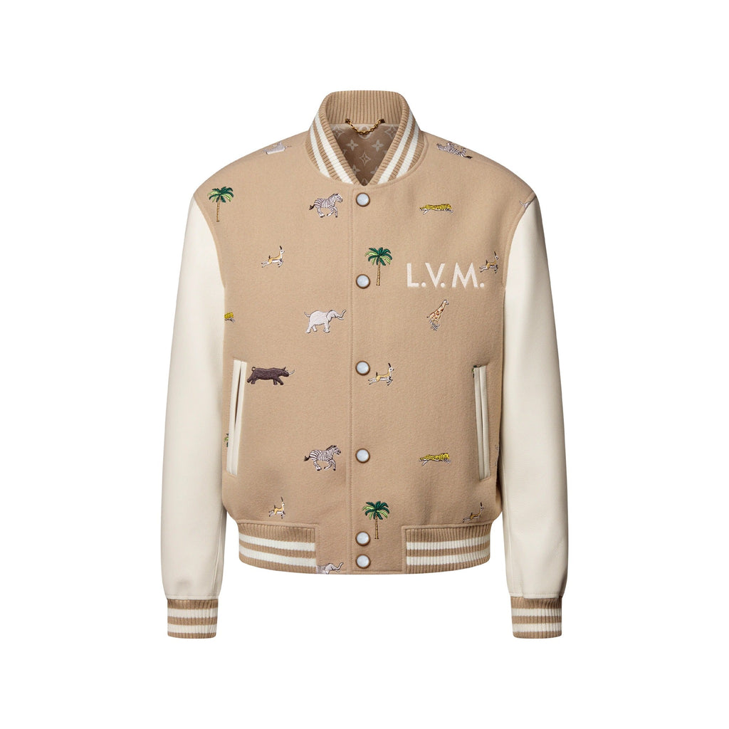 LV x The Darjeeling Limited Embroidered Varsity Blouson
