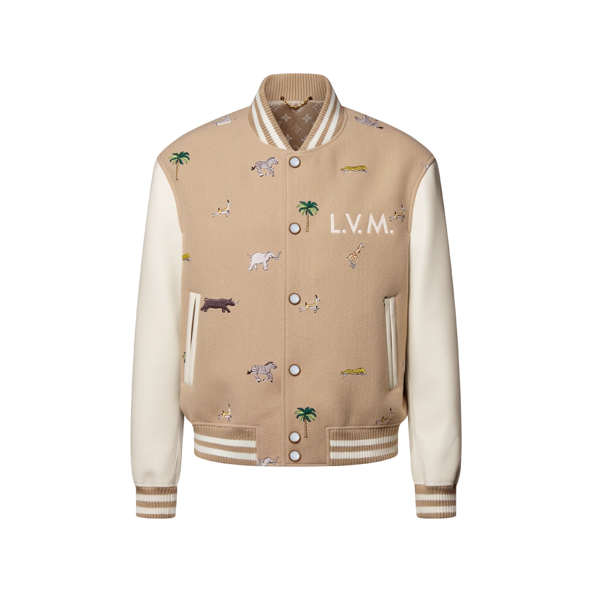 LV x The Darjeeling Limited Embroidered Varsity Blouson