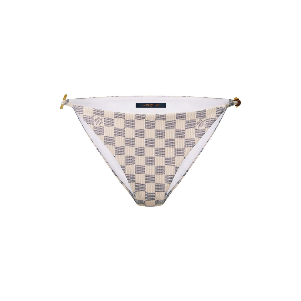 Damier Triangle Bikini Bottoms