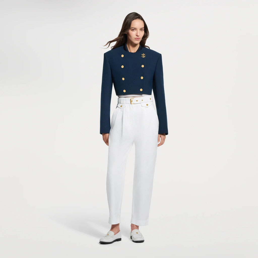Belted Carrot Pants