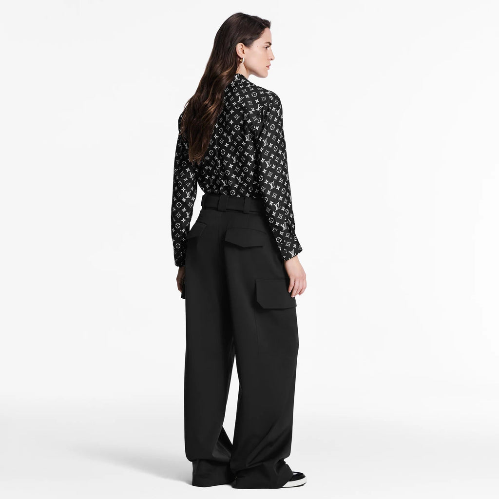 Monogram Silk Shirt