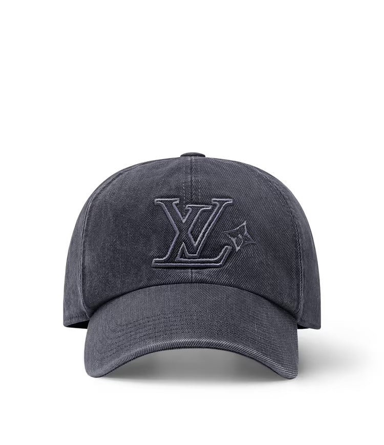 LV Denim Washed Cap