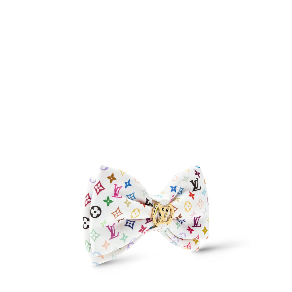 LV x TM Monogram Multicolor Bow Barrette