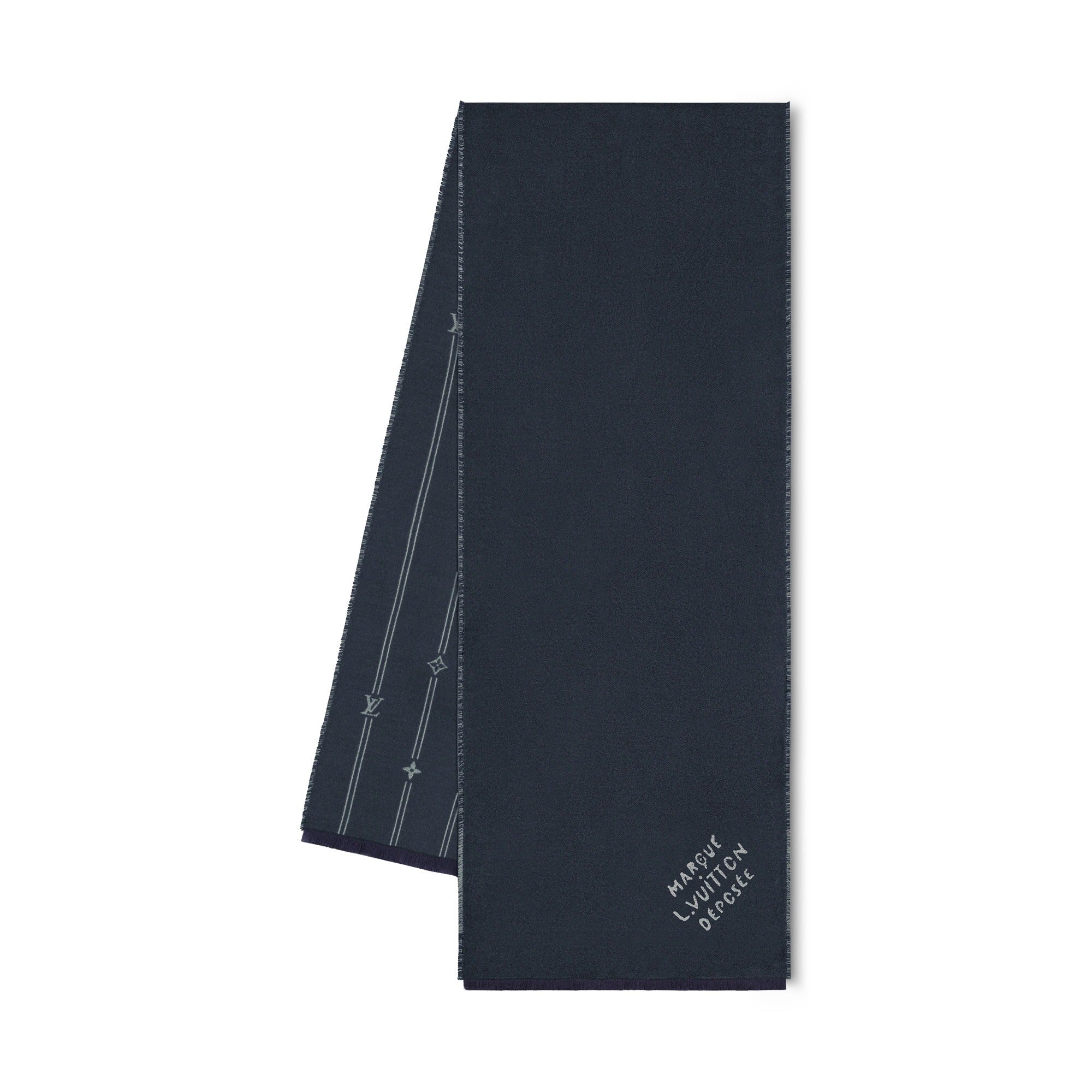 Monogram Stripes Scarf