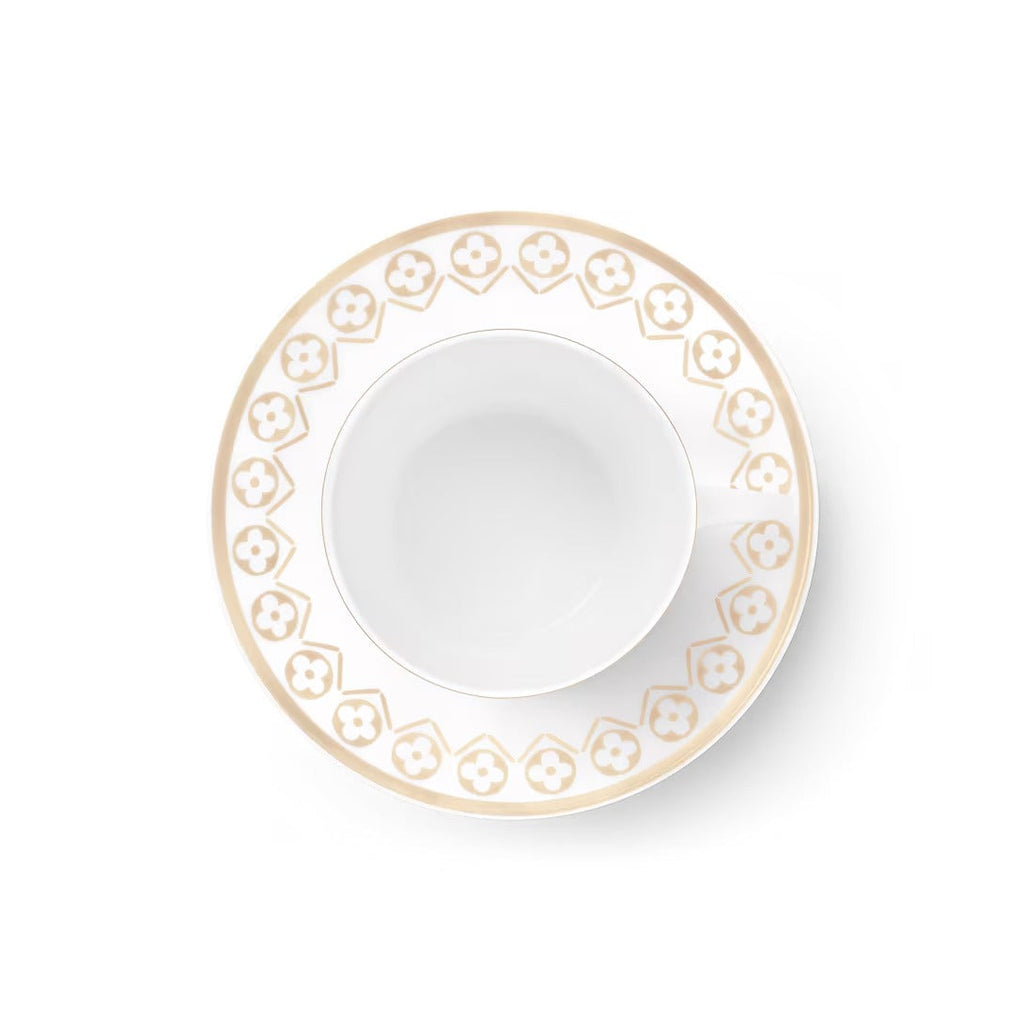 Set Of 2 Teacups And Saucers