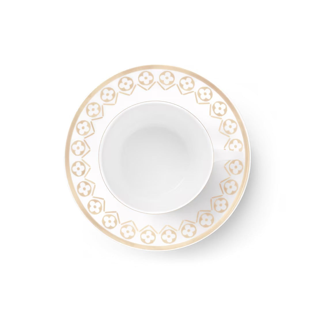 Set Of 2 Teacups And Saucers