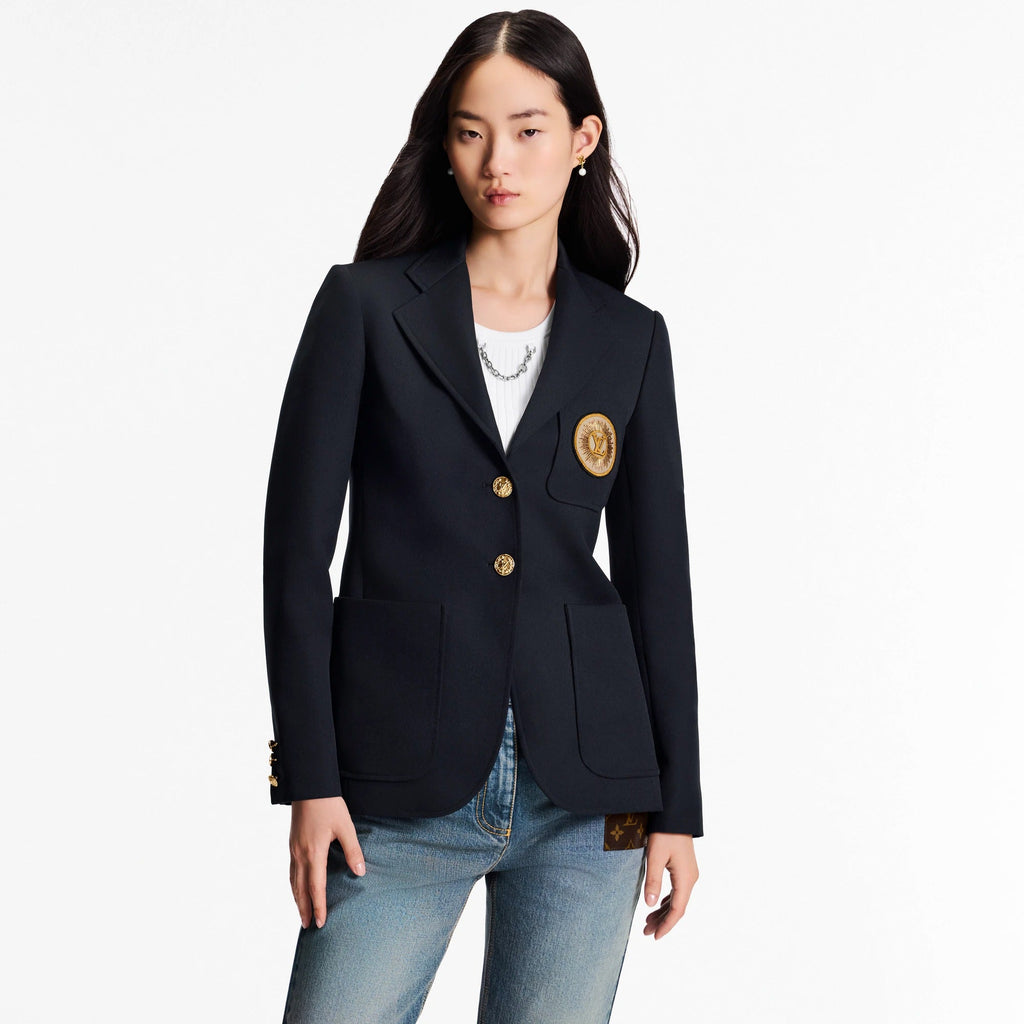 Preppy Wool Blazer