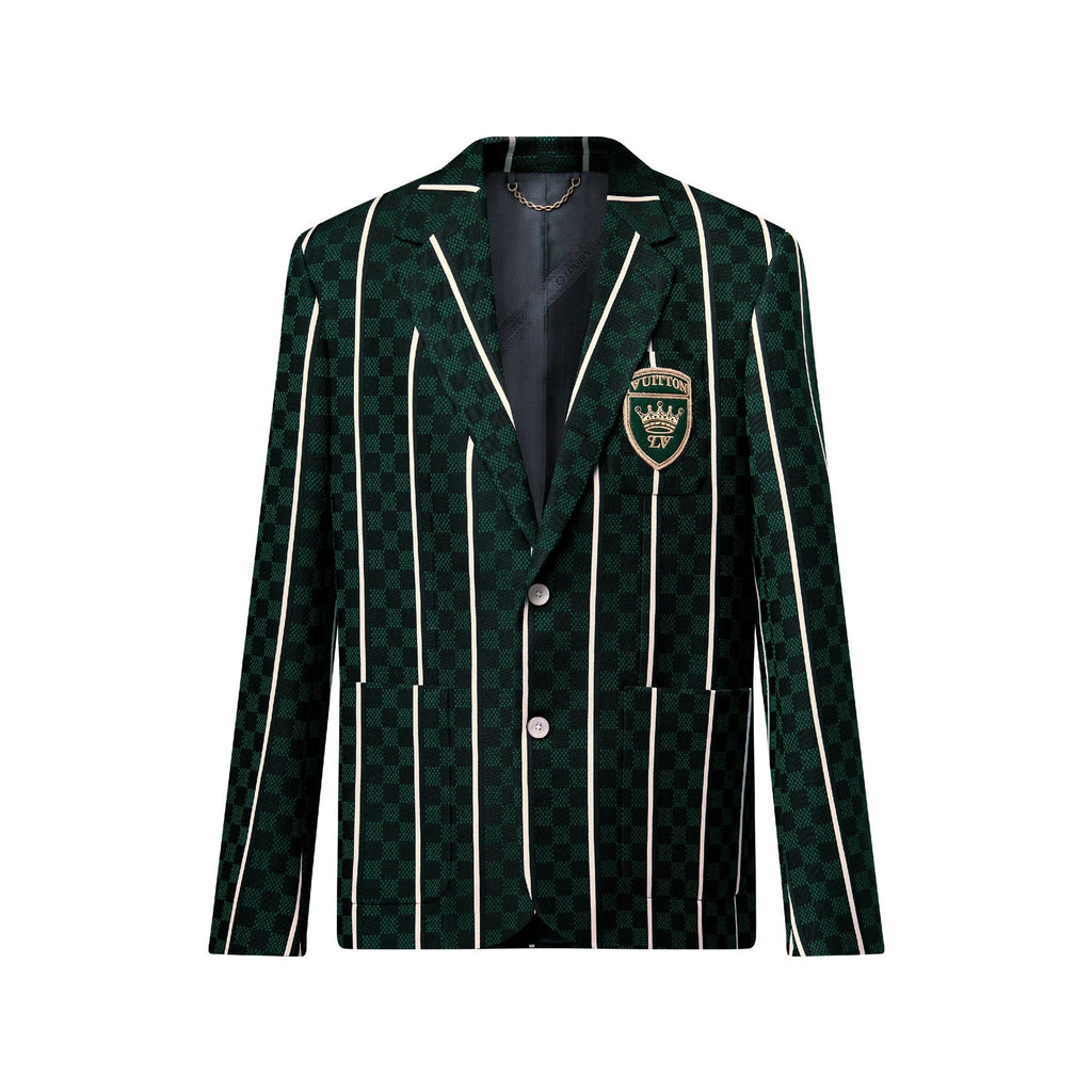 Graphic Tailored Single-Breasted City Jacket