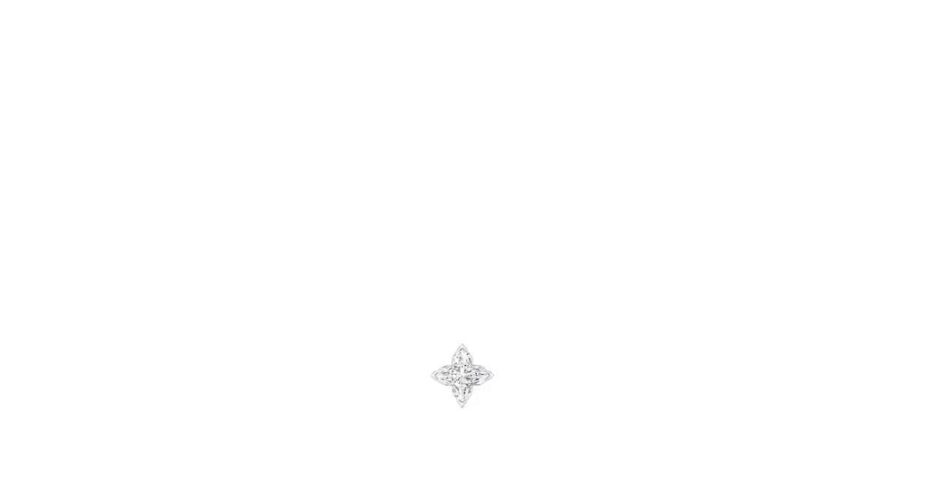 LV Diamonds Stud, LV Monogram Star cut - per unit