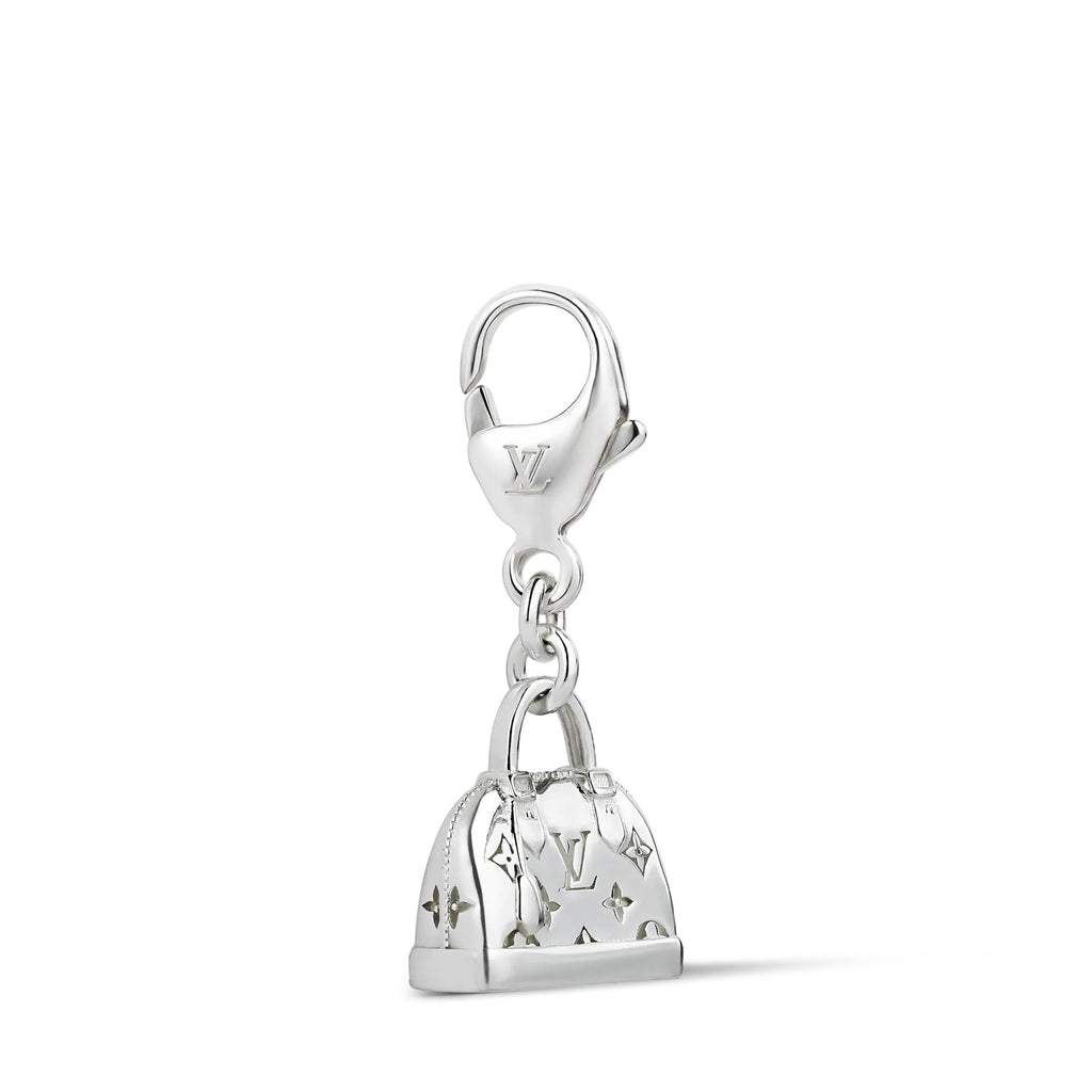 Alma Silver LV Charm