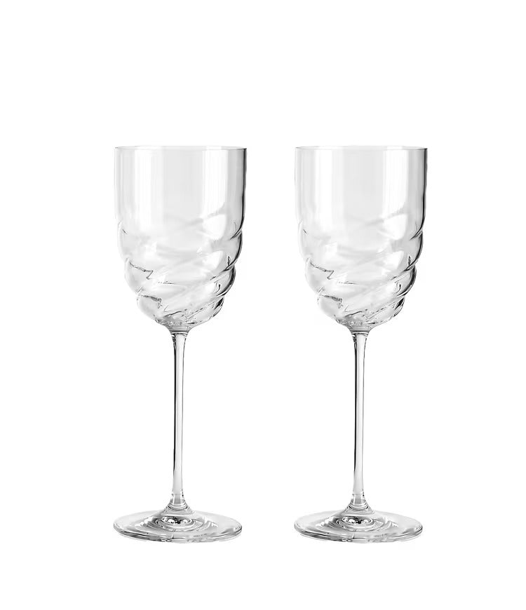 Twist Set of 2 Wine Glass H24cm