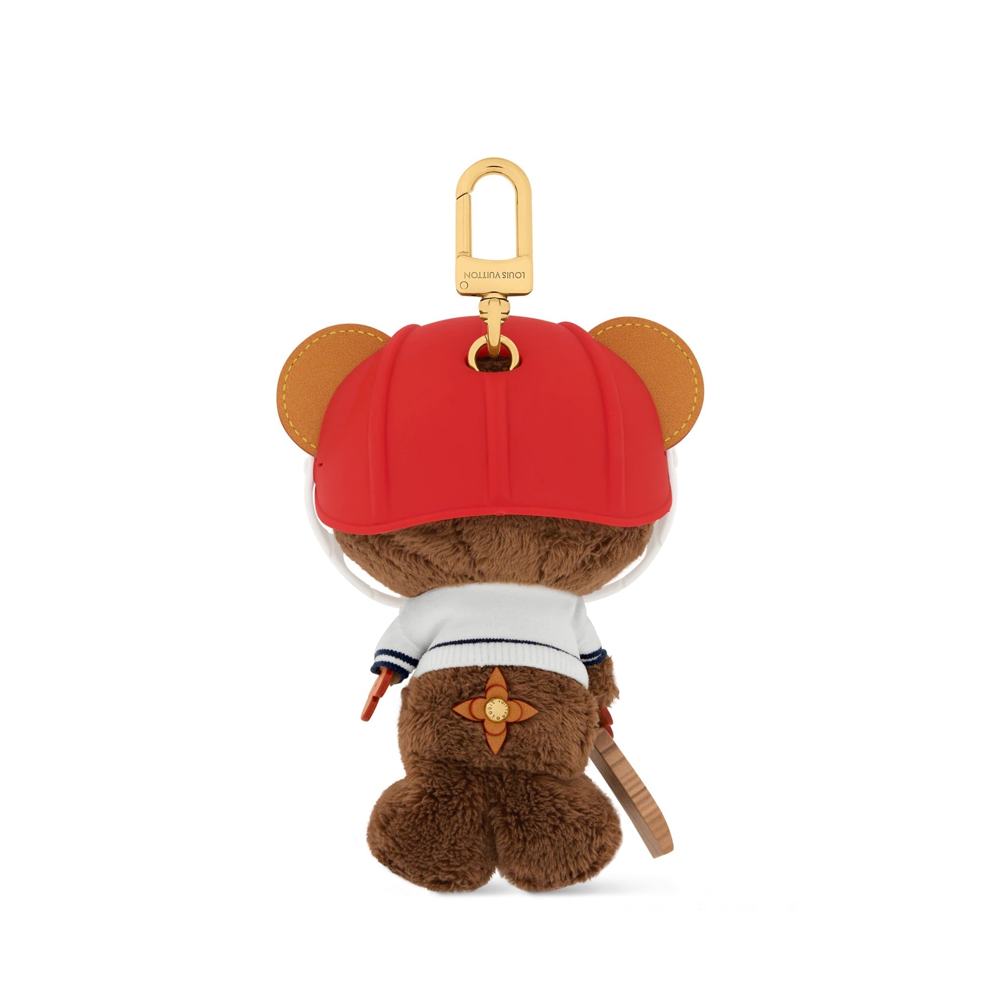 LV Louis Bear Cricket Bag Charm