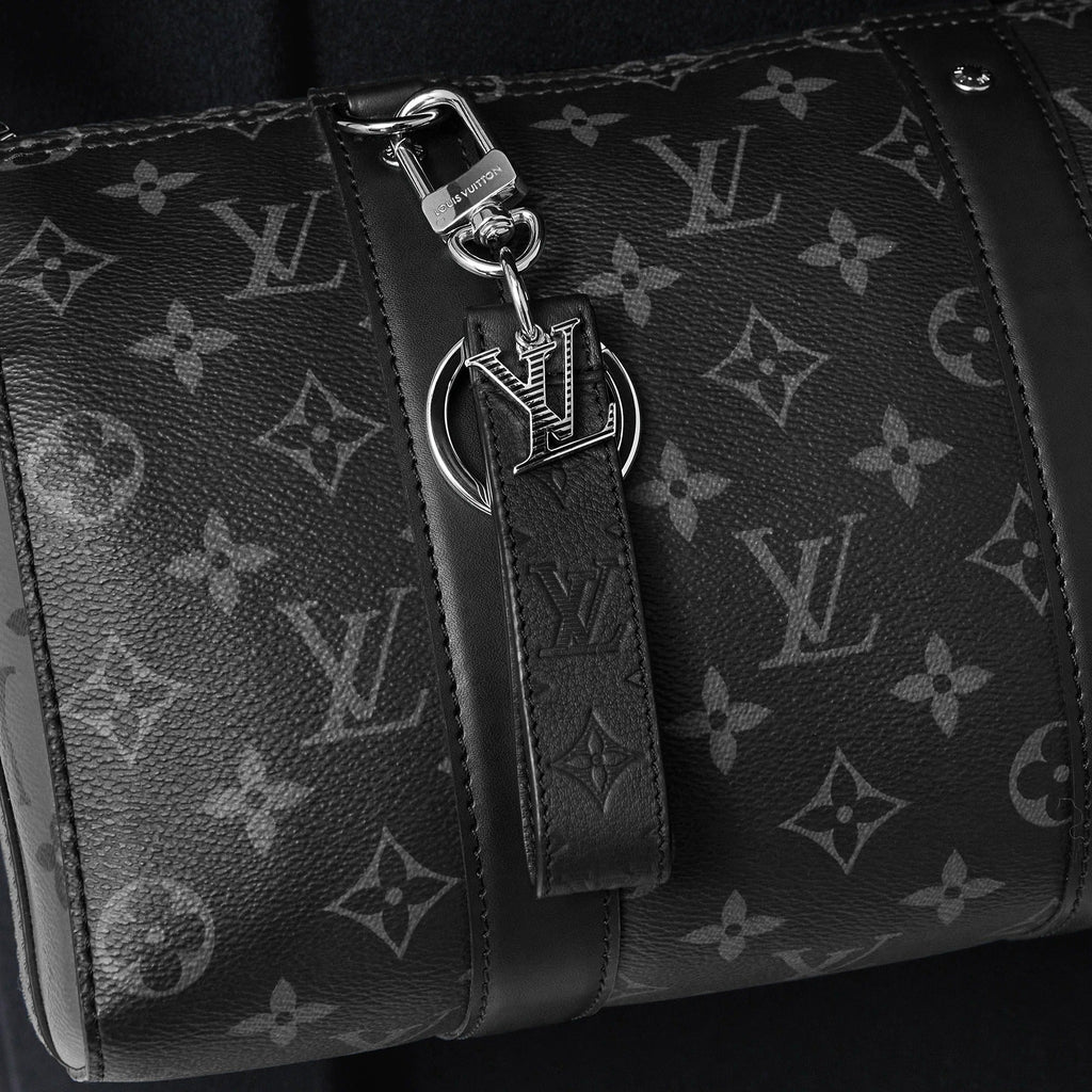 LV Shadow Dragonne Key Holder And Bag Charm